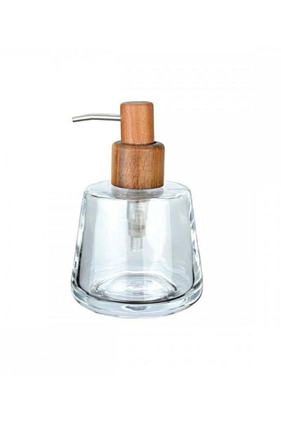 MİEN Γυάλινος Διανομέας Υγρού Σαπουνιού Acacia Pump 450 Ml