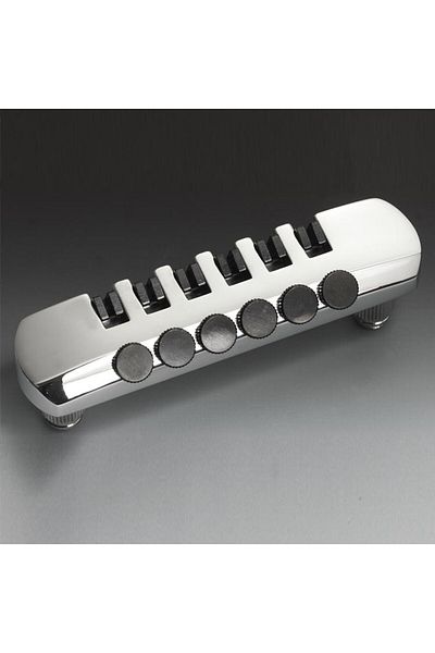Schaller Schaller Electro Tail Fixed Guitar Accessory - Chrome Sc- 12070200