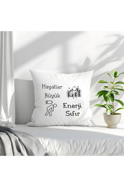 qoeuyl boutique Dreams Big Energy Zero Štampano Smešni poklon Vlakno saten De...