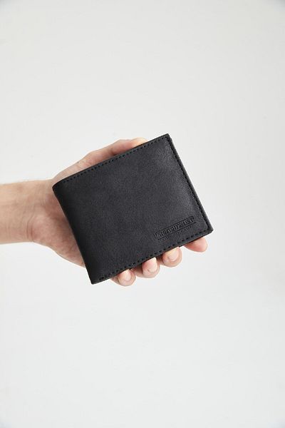 DeFacto Horizontale Geldbörse aus Kunstleder für Herren W1788azns
