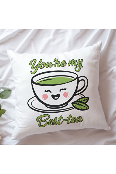 qoeuyl boutique Ti si moj najbolji čaj Štampano Poklon vlakna saten Dekorativ...