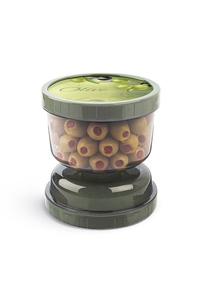 Ayver Hobby Life 2 No Sand Clock Olive & Pickle Container