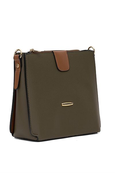 Ayakkabı Fuarı Elite Women's Green Shoulder Bag Snm1000C