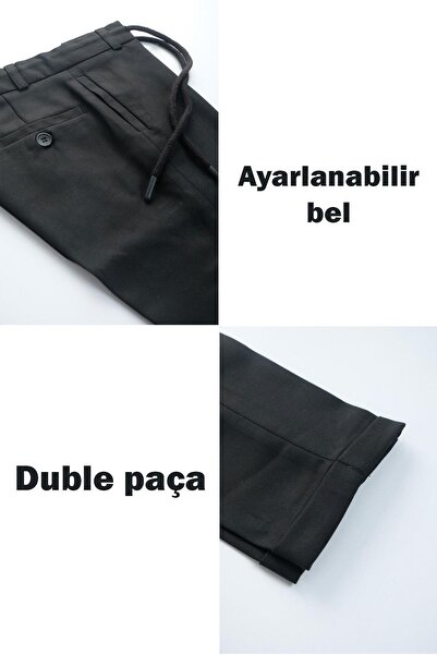 Doctor junior Erkek Çocuk Slim Fit Takım Elbise Kaz Ayağı 2li Takım