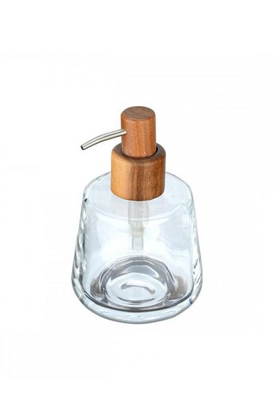 MİEN Γυάλινος Διανομέας Υγρού Σαπουνιού Acacia Pump 450 Ml