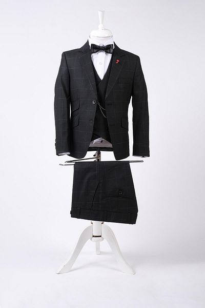 Doctor junior Boy&#39;s Checkered Suit