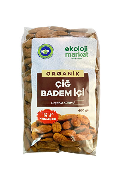 Ekoloji Market Organik Badem İçi Çiğ 400 gr