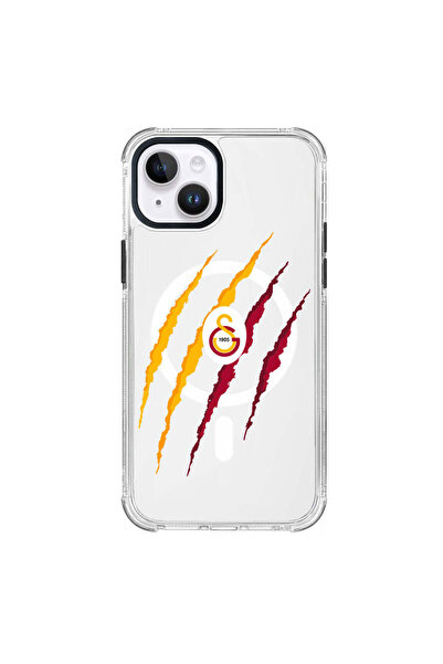 Galatasaray iPhone 13 Uyumlu Galatasaray Aslan Pençe Magsafe Lisanslı Telefon...