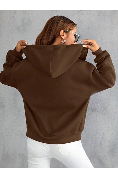 CLAYES Hooded Unisex Cardigan Sweatshirt - Plain Zipper