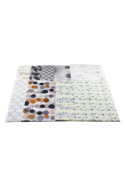 Lisinya غطاء رفوف EVА مقاس 30 × 45 سم 6 وحدات، حالة غير منقوشة