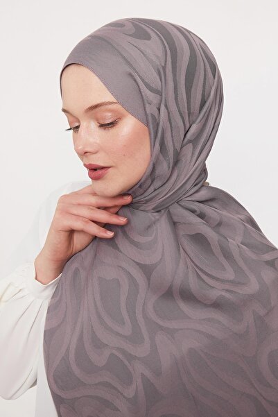 Levidor Lilac Abstract Pattern Grazia Shawl