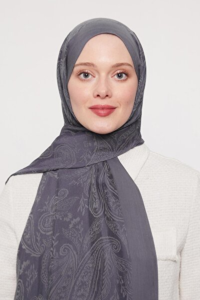 Levidor Denim Blue Indian Pattern Grazia Shawl