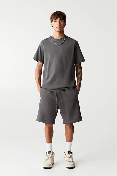 Pull & Bear Pack of basic Bermuda shorts and T-shirt