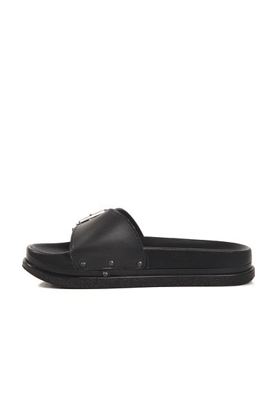 Pierre Cardin Μαύρες ελαφριές γυναικείες παντόφλες PC-7424 Z