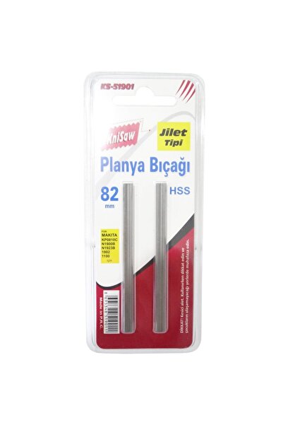 Knisaw KS51901 Planya Bıçağı 82mm 2 Parça