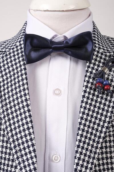 Doctor junior Jachetă pentru băiat, slim fit, cu un singur nasture