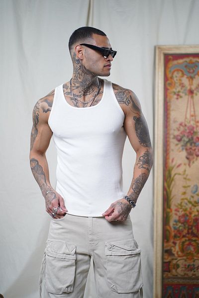 Butik Trend We Camisole Fabric Slim Fit Fit Men's Undershirt