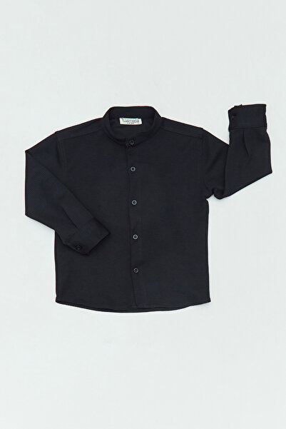 Fulla Moda Basic Judge Collar Boy's Shirt