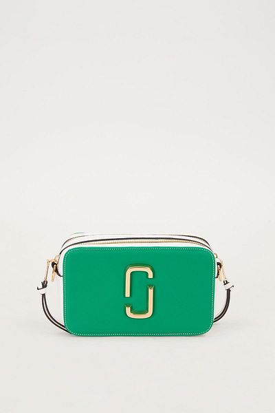 Levidor Grass Green/White Multi-Eye Shoulder Bag