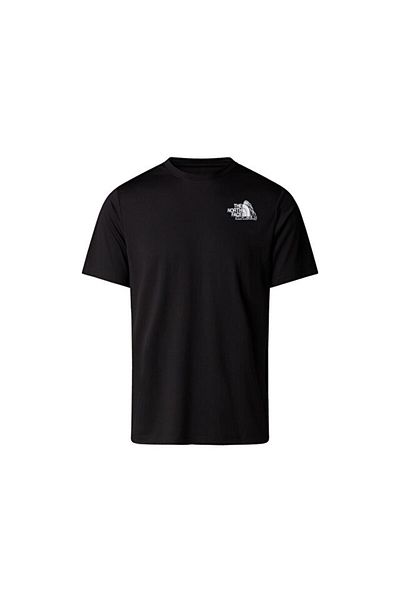 THE NORTH FACE M 24/7 S/S Tee Reg Graphic Men's Outdoor Sweatshirt Nf0A895Jjk31 Black