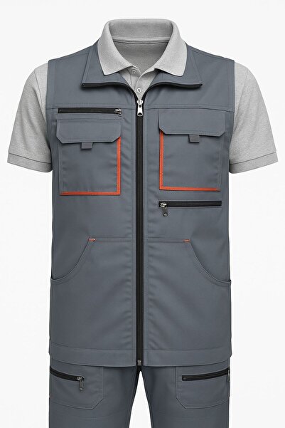 eser x workwear Teknik Çok Cepli İş Yeleği