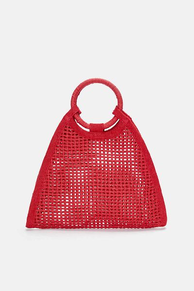 Pull & Bear Mesh handbag