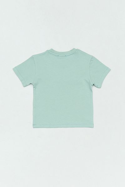Fulla Moda Fun Embroidered Crew Neck Boy's T-Shirt