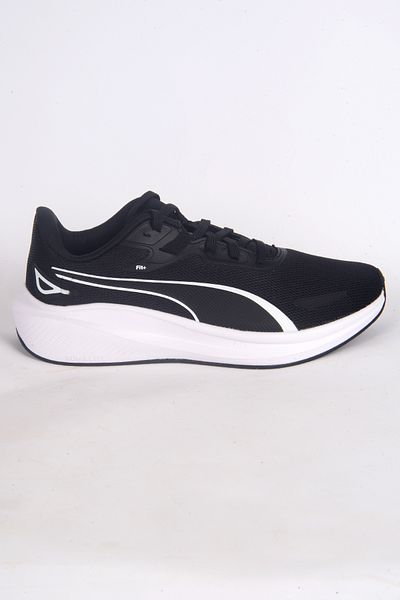 Puma 379437-01 Skyrocket Lite - Pantofi ortopedici flexibili și ușori cu model de toc alb și negru
