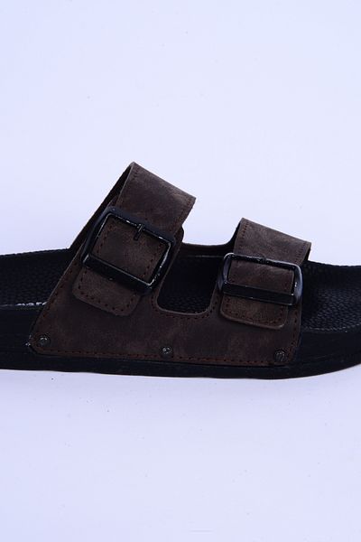 Pierre Cardin 7241 Nubuck Light Sole Ευέλικτη Καφέ Καθημερινή Ανδρικές Παντόφλες