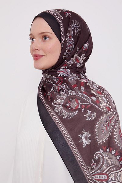 Levidor ανοιχτό καφέ Σπειροειδές Ethnic Sport Shawl