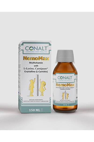 CONALT NemoMax –Çocuklara Özel L-Karnitin, L-Lizin ve Multivitamin İçeren Pre...