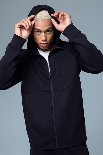 DeFacto Slim Fit Skuba Sweatshirt with Door and Hooded Zipper A6956Ax23Au