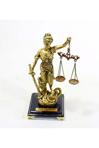 Art Online Adalet Terazisi Gold Ofis Makam Büro Hediyesi Hakim Savcı Avukat H...