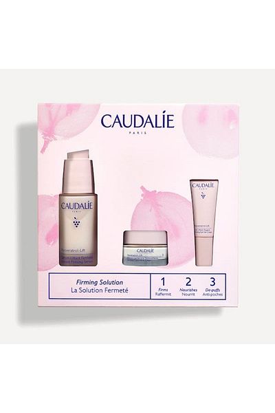 Caudalie مجموعة مصل فيتامين سي عالية الأداء لتفتيح وشد البشرة