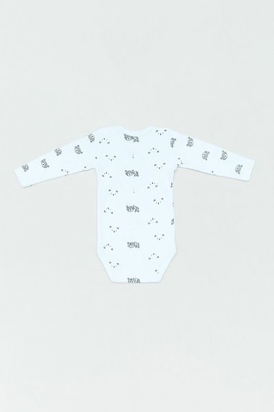 Fulla Moda Teddy Bear Printed Unisex Kids Bodysuit