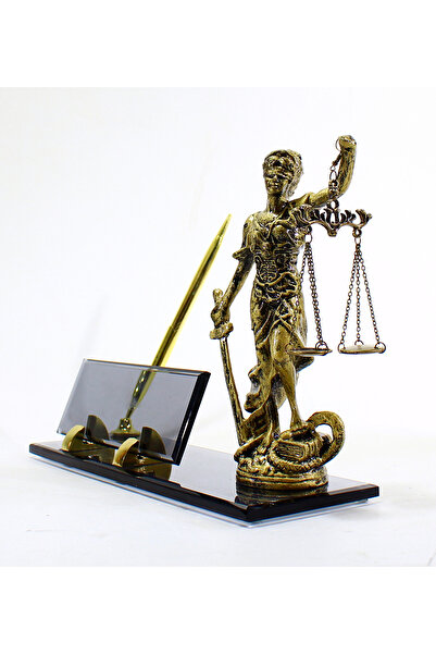 Art Online Özel Tasarım Kalemli Hakim Savcı Avukat Premium Cam İsimlik Adalet...