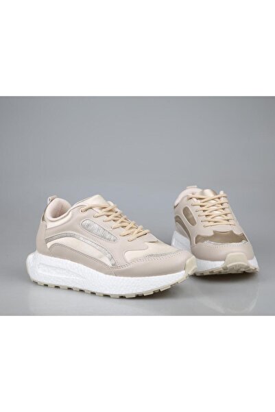 Marka Sesi 307 Bej Kadın Sneakers