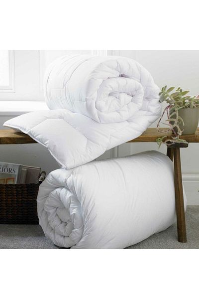 Kotonia Home Quilted Duvet, , White Microfiber, 4 Seasons, 140x200 Cm