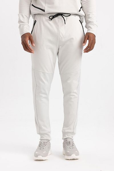 DeFacto Flexible Leg Fit Slim Jogger Sweatpants - Double Pocket, Skuba Diving Fabric A6965ax23au