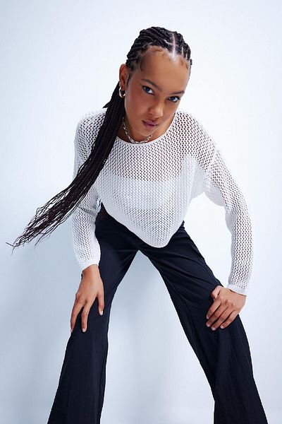DeFacto Regular Fit Boat Neck Knitwear Sweater B0888Ax23Au