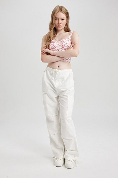 DeFacto Coool Hose aus Fallschirm-Gabardine, 100 % Baumwolle, A6975ax23sm