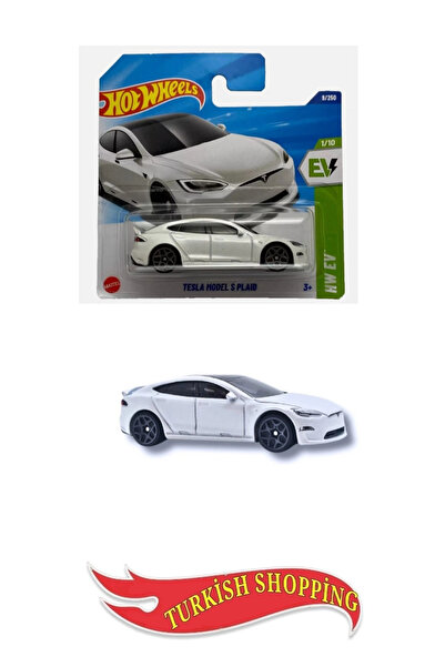 HOT WHEELS 1:64 Ölçek 2025 Case Tesla Model S Plaid