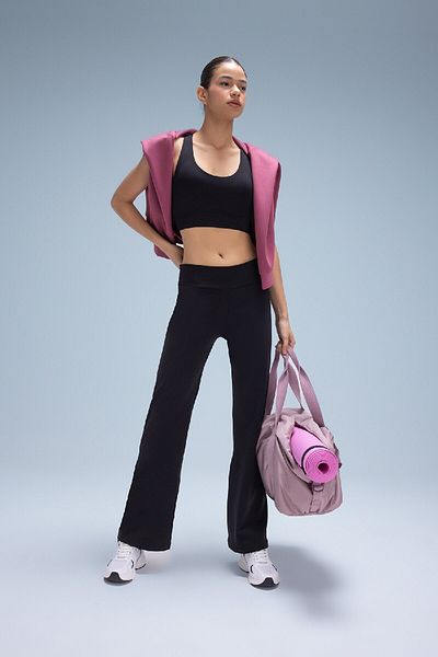 DeFacto Fit Sportsman Jogger Sweatpants Wide Loose Leg Basic Plain Skuba Diving Fabric A0566Ax23Au