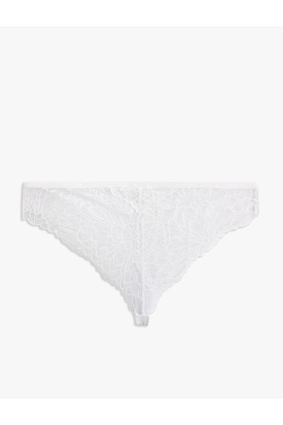 Koton New Season Normal Waist Lace Brazilian Panties