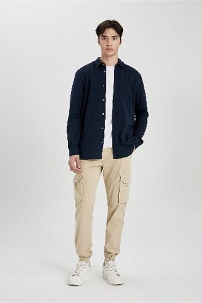 DeFacto   règie Fit Basic Plain Rukávy Over Me Tycyk7ky4n 170503958810607