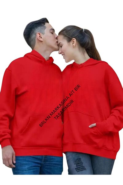 BRLKN Unprinted Hooded Lover Combination Sweatshirt