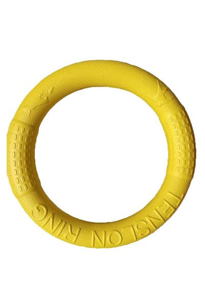 Choice S Cwwj38-yellow 1pc Orange Dog Toys Pet Flying Disk Training Ring Puller Eva Interactive Training Ri