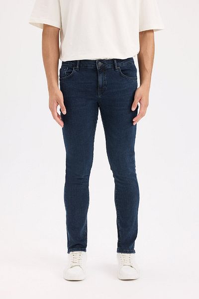 DeFacto Carlo Skinny Fit - Κανονική μέση, εξαιρετικά στενό πόδι Jean B3620ax24sp