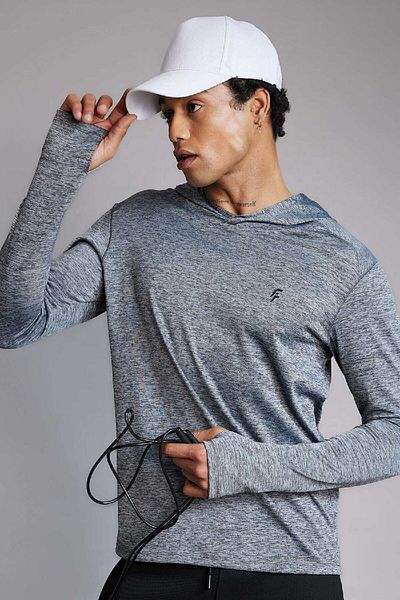 DeFacto Спортен суичър Slim Fit с качулка - B4592Ax24Sp