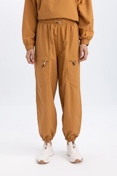 DeFacto Φούτερ DeFactoFit Loose Fit διπλής τσέπης Jogger Leg Standard size B4214AX24SP